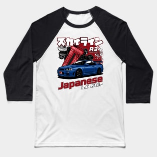 Skyline GTR R34 Baseball T-Shirt